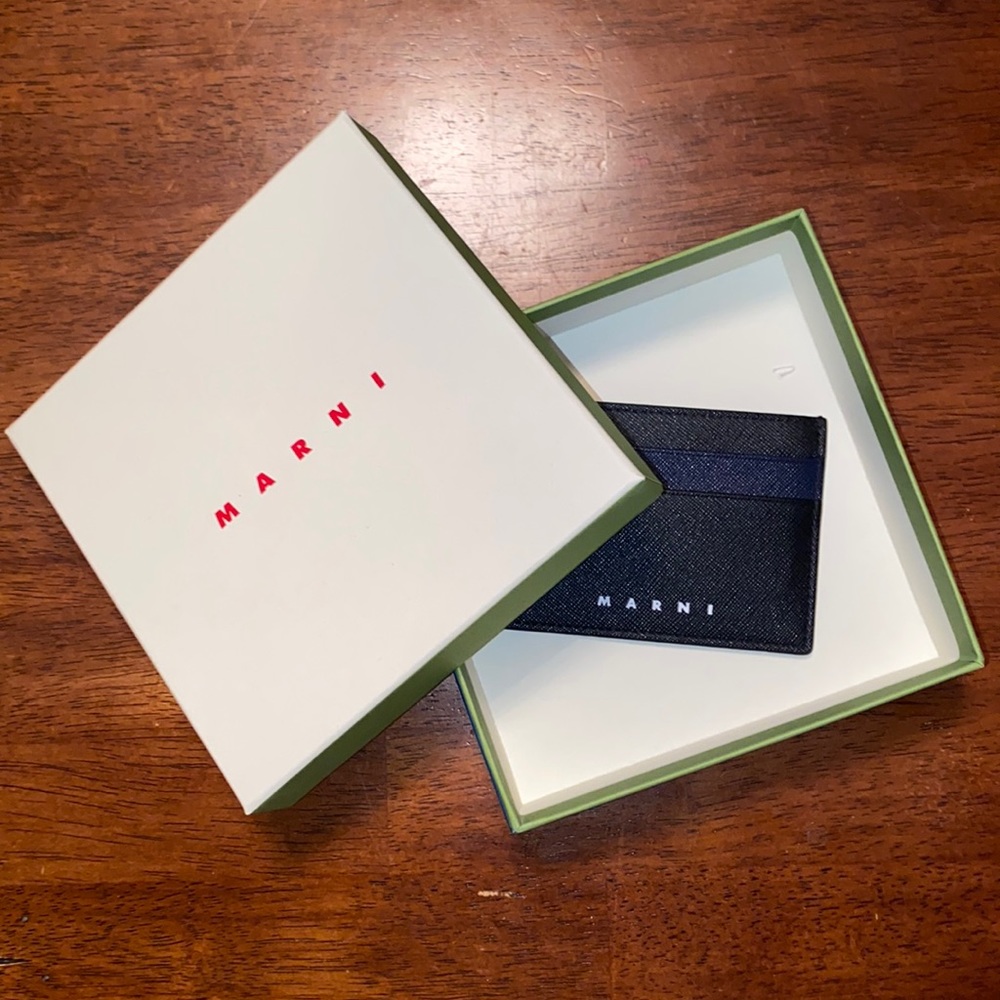 Two-Tone Marni Cardholder/Wallet